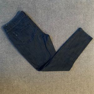 Express dark wash straight leg jeans size 12